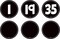 Teacher Created Resources Black and White Numbers Magnetic Accents (TCR77589)